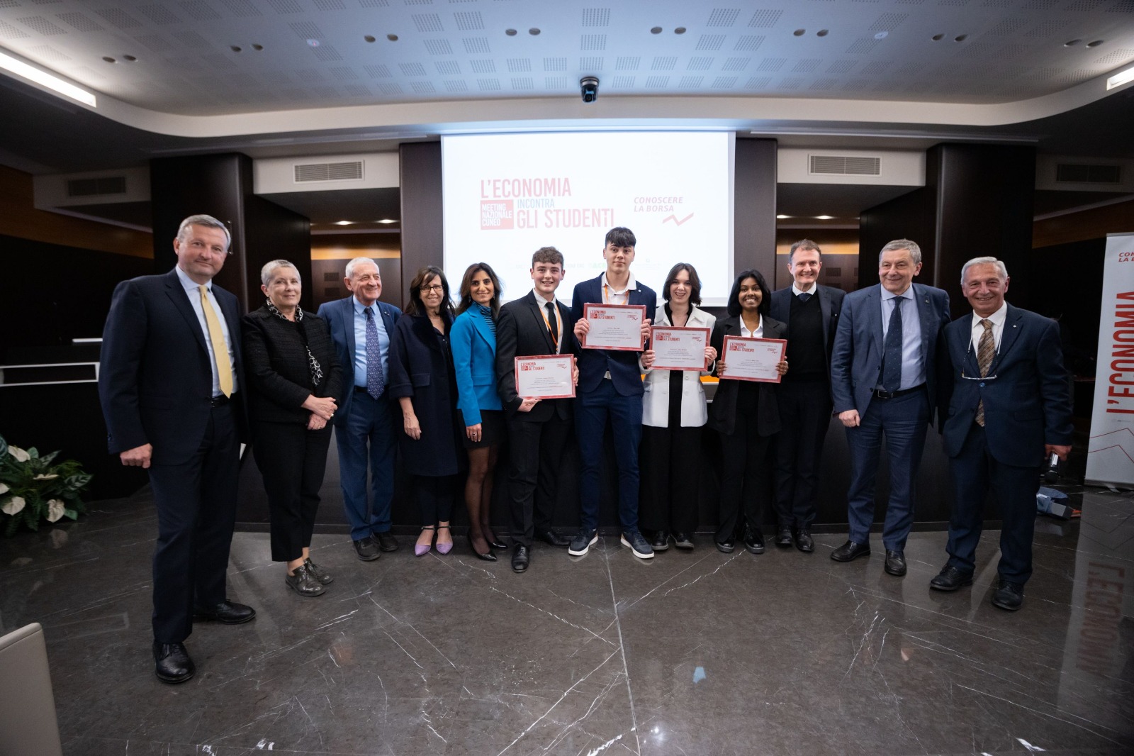 Premiazione conoscere la borsa